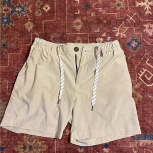 Chubbies Khaki Regular Fit Shorts Mens Sz M 6 Inch Inseam Draw String